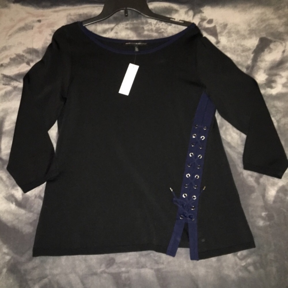 WHBM Awesome top! Never worn. Sz L